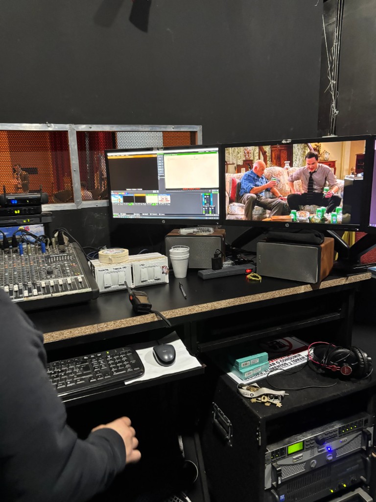 Broadcast control room